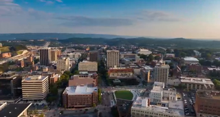 4K video of city